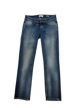 Closed Jeans Women’s Size 24 Medium Wash Straight Leg Candiani Italian Denim